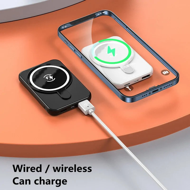 Magnetic Wireless Power Bank Phone Charger