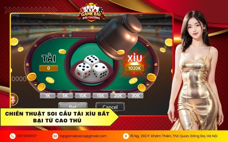 Chiến thuật soi cầu tài xỉu bất bại từ cao thủ