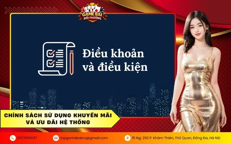 Chính sách sử dụng khuyến mãi và ưu đãi hệ thống