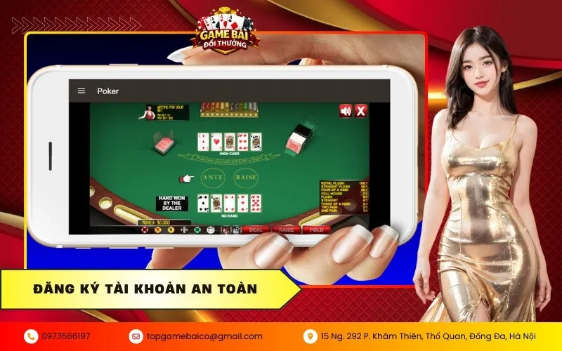 Đăng ký tài khoản an toàn